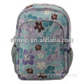 Standard nylon school backpack for girls